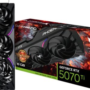 Gainward GeForce RTX 5070 Ti Phoenix-S GS 16GB GDDR7 DLSS4 (NE7507T019T2-GB2031K)