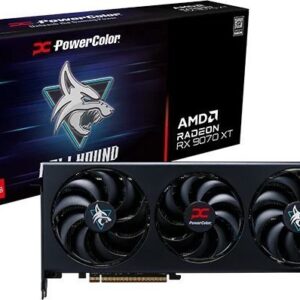 POWERCOLOR Hellhound Radeon RX 9070 XT 16GB GDDR6 (RX9070XT 16G-L/OC)
