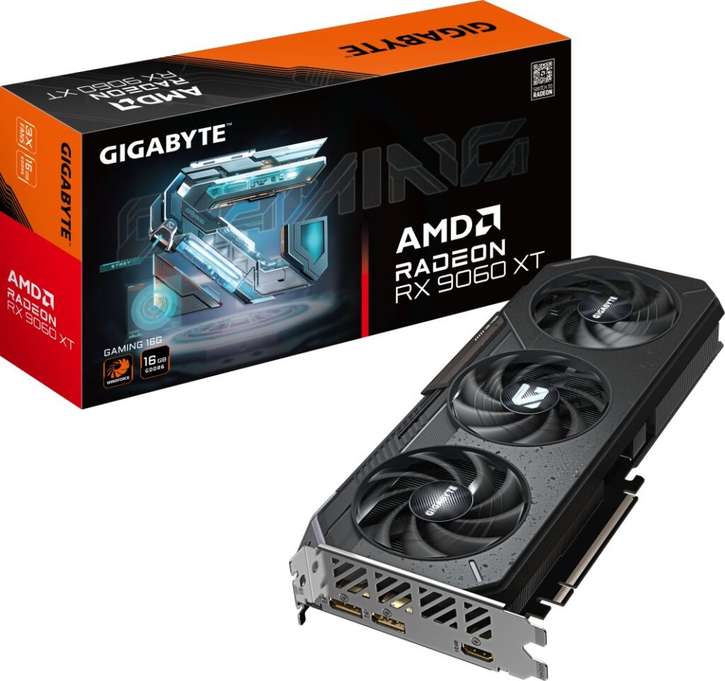 Gigabyte Radeon RX 9060 XT Gaming 16GB GDDR6 (GV-R9060XTGAMING-16GD)