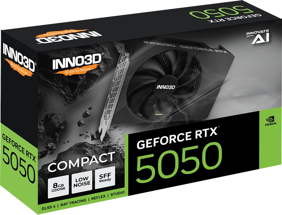 Inno3D GeForce RTX 5050 Compact 8GB GDDR6 (VGAIN3NVD0149)