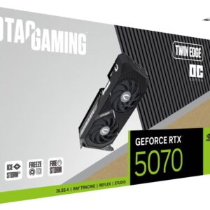 Zotac Gaming GeForce RTX 5070 Twin Edge OC 12GB GDDR7 DLSS4 (ZT-B50700H-10P)