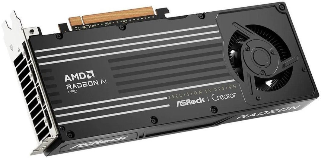 ASRock Radeon AI PRO R9700 Creator 32GB GDDR6 (R9700 CT 32G)