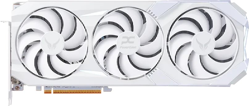 Power Color Red Devil Spectral White Radeon RX 9070 XT 16GB GDDR6 (RX9070XT 16G-E/OC/WHITE)