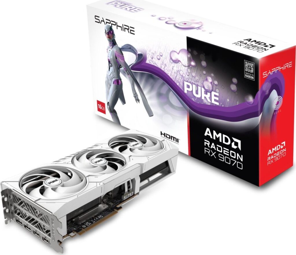 Sapphire Pure Radeon RX 9070 16GB GDDR6 (11349-02-20G)