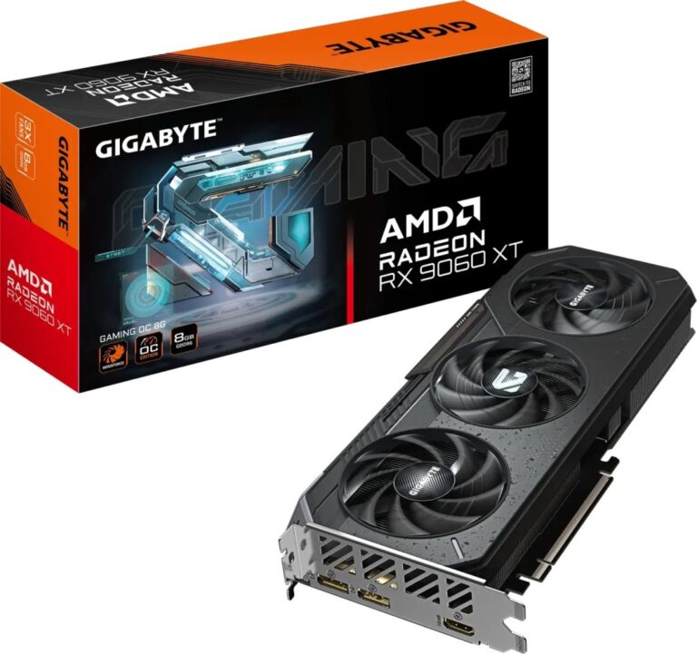 Gigabyte Radeon RX 9060 XT Gaming OC 8GB GDDR6 (GV-R9060XTGAMING OC-8GD)