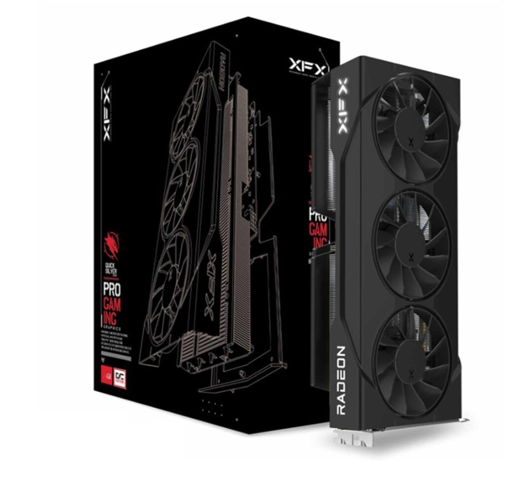 XFX Swift Radeon RX 9060 XT OC Triple Fan Gaming 16GB GDDR6 (RX-96TS316B7)