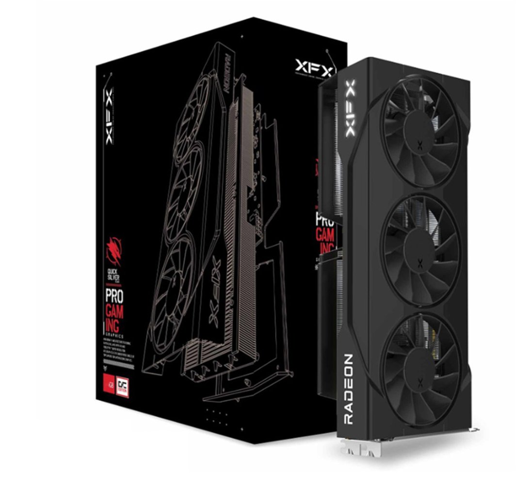 XFX Swift Radeon RX 9060 XT OC Triple Fan Gaming 16GB GDDR6 (RX-96TS316B7)