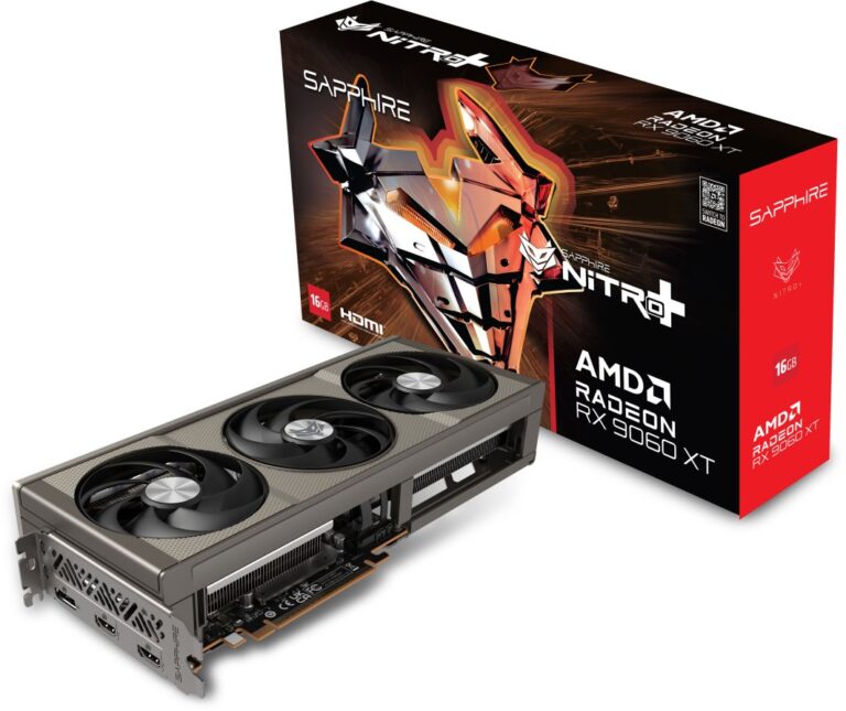 Sapphire Nitro+ Radeon RX 9060 XT 16GB GDDR6 (11350-01-20G)