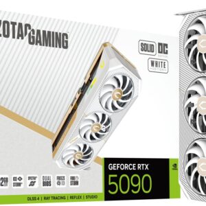 Zotac Gaming GeForce RTX 5090 SOLID OC White 32GB GDDR7 (ZT-B50900Q-10P)