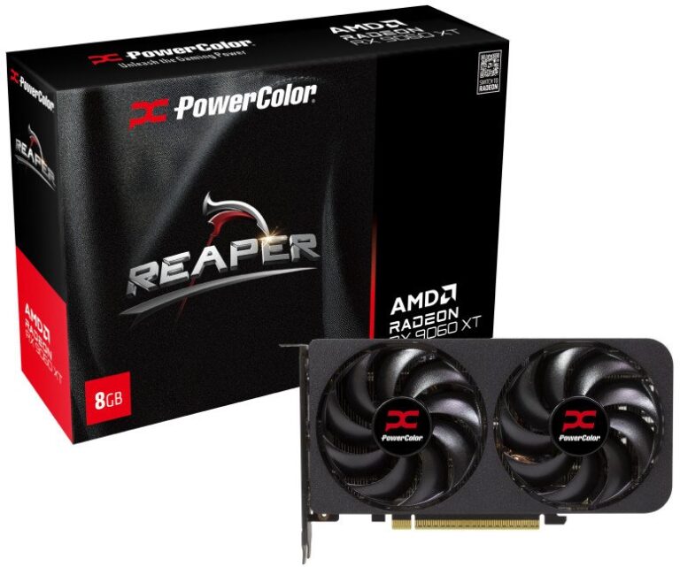 POWERCOLOR Reaper Radeon RX 9060 XT 8GB GDDR6 (RX9060XT 8G-A)