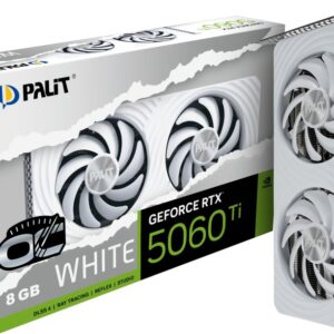 Palit GeForce RTX 5060 Ti White OC 8GB GDDR7 DLSS4 (NE7506TU19P1-GB2062M)