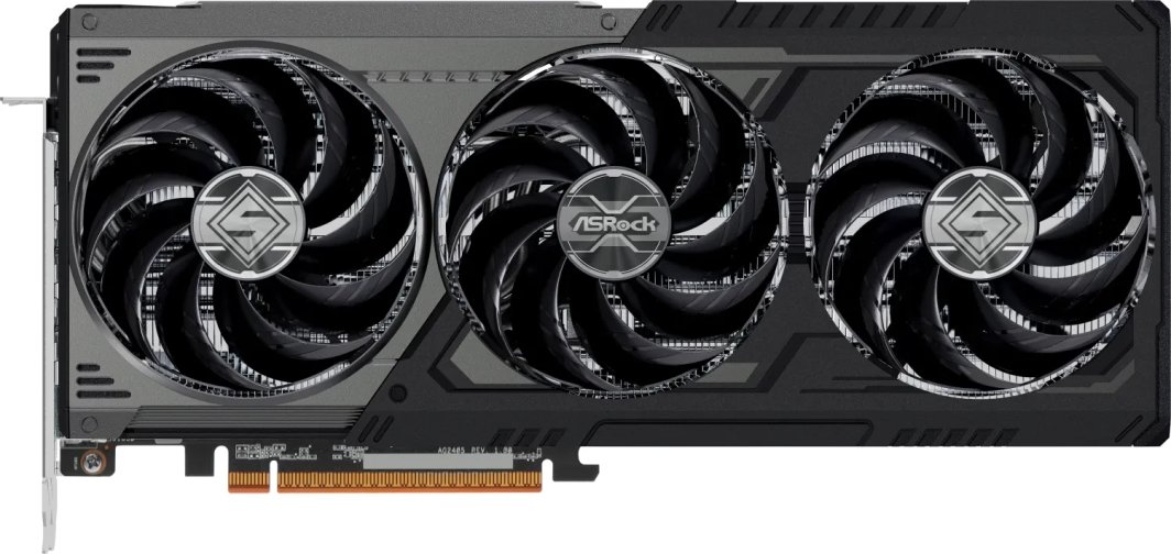 ASRock Radeon RX 9070 XT Steel Legend Dark 16GB GDDR6 (RX9070XT SLD 16G)