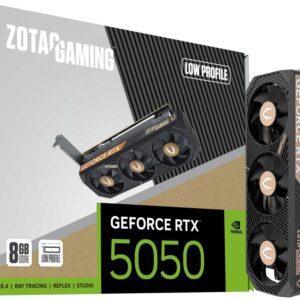 Zotac Gaming GeForce RTX 5050 Low Profile 8GB GDDR6 DLSS4 (ZT-B50500L-10L)