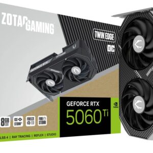 Zotac GeForce RTX 5060 Ti Twin Edge OC 8GB GDDR7 DLSS4 (ZT-B50610H-10M)