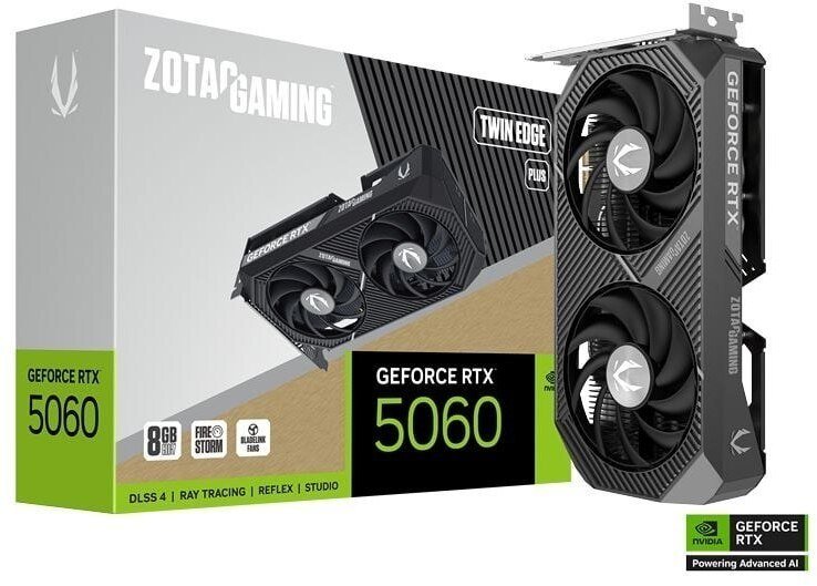 Zotac Gaming GEFORCE RTX 5060 8GB TWIN EDGE GDDR7 (ZT-B50600E2-10M)