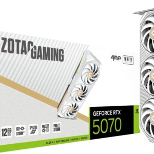 Zotac Gaming GeForce RTX 5070 AMP White 12GB GDDR7 DLSS4 (ZT-B50700FQ-10P)