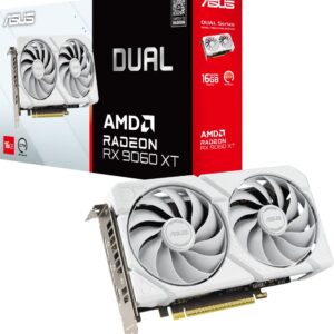 Asus Dual Radeon RX 9060 XT White 16GB GDDR6 (DUAL-RX9060XT-16G-WHITE)
