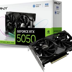 PNY GeForce RTX 5050 Dual Fan 8GB GDDR6 DLSS4 (VCG50508DFXPB1)