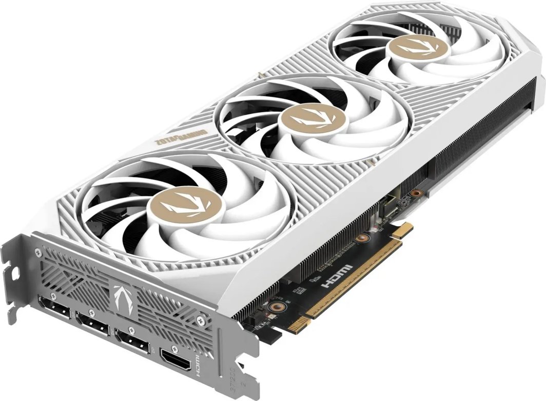 Zotac Gaming GeForce RTX 5070 AMP White 12GB GDDR7 DLSS4 (ZT-B50700FQ-10P)