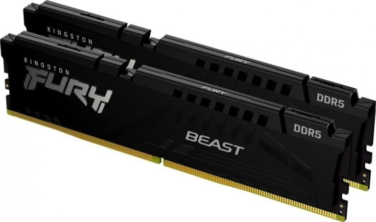 Pamięć Kingston Fury Beast, DDR5, 32 GB, 6800MHz, CL34 (KF568C34BBEK2-32)