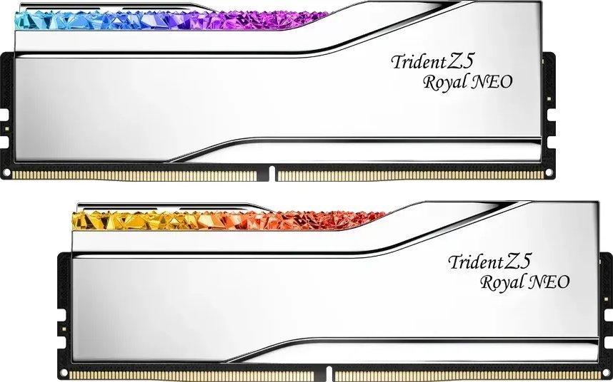 Pamięć G.Skill Trident Z5 Royal Neo, DDR5, 32 GB, 6400MHz, CL30 (F5-6400J3039G16GX2-TR5NS)