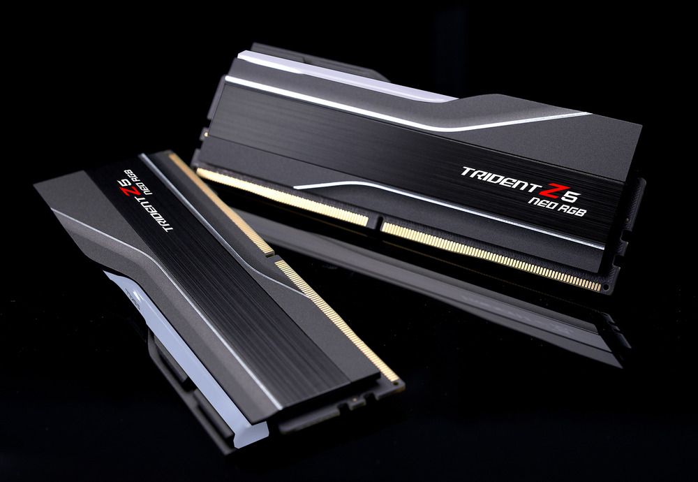 Pamięć G.Skill Trident Z5 Neo RGB, DDR5, 32 GB, 6000MHz, CL36 (F5-6000J3636F16GX2-TZ5NR)