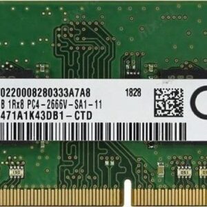 Pamięć do laptopa Samsung SO-DIMM 8GB DDR4 1Rx8 2666MHz PC4-21300 M471A1K43DB1-CTD