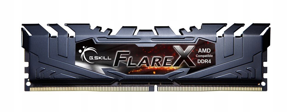 Pamięć G.Skill Flare X, DDR4, 16 GB, 3200MHz, CL16 (F4-3200C16D-16GFX)