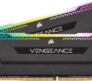 Pamięć Corsair Vengeance RGB PRO SL, DDR4, 32 GB, 3200MHz, CL16 (CMH32GX4M2E3200C16)