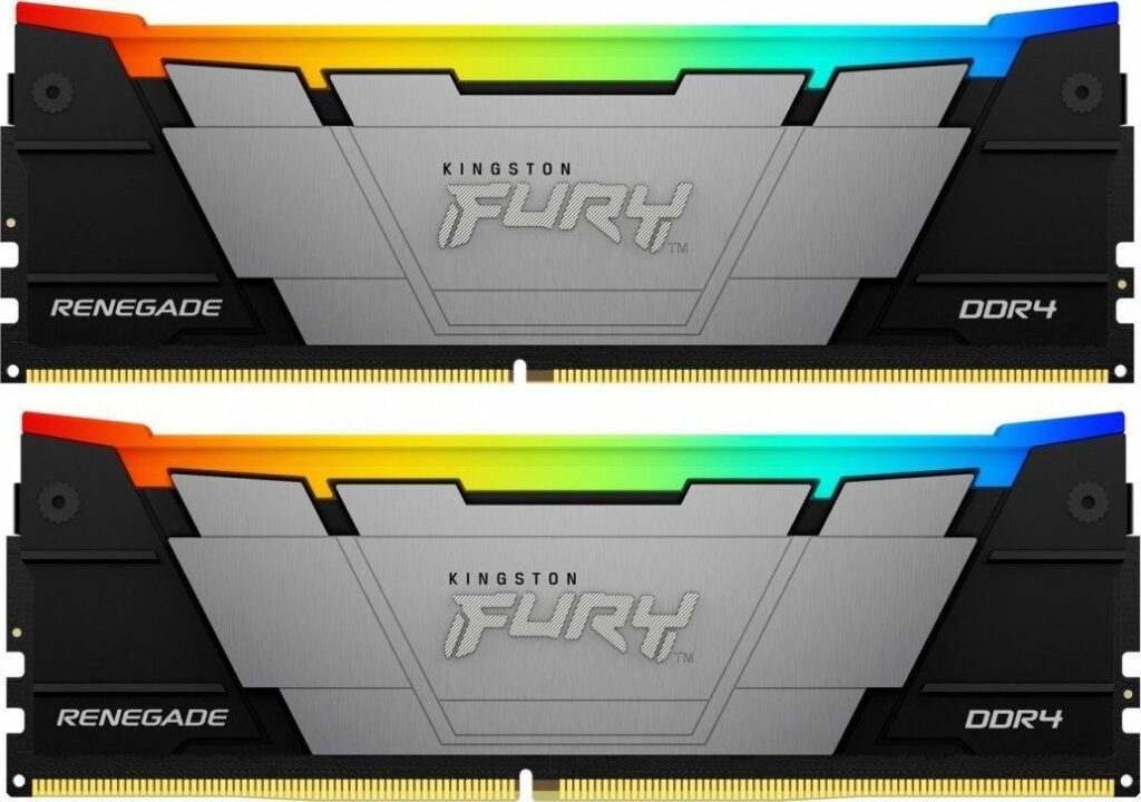 Pamięć Kingston Fury Renegade RGB, DDR4, 32 GB, 3600MHz, CL16 (KF436C16RB12AK2/32)