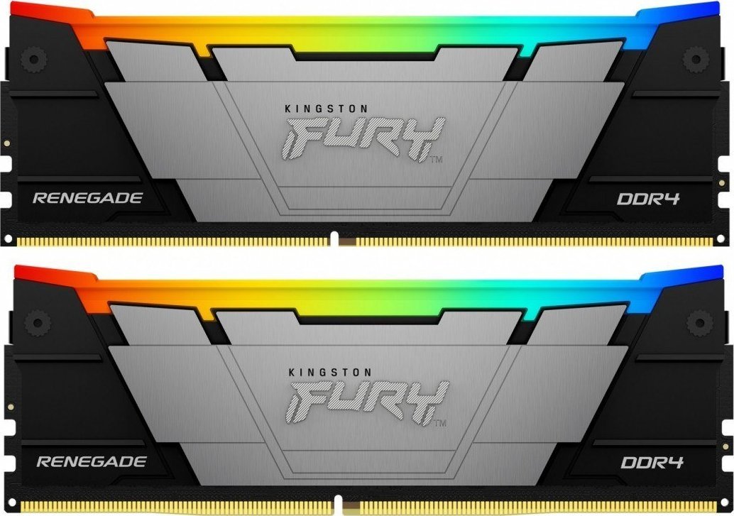 Pamięć Kingston Fury Renegade RGB, DDR4, 32 GB, 3600MHz, CL16 (KF436C16RB12AK2/32)