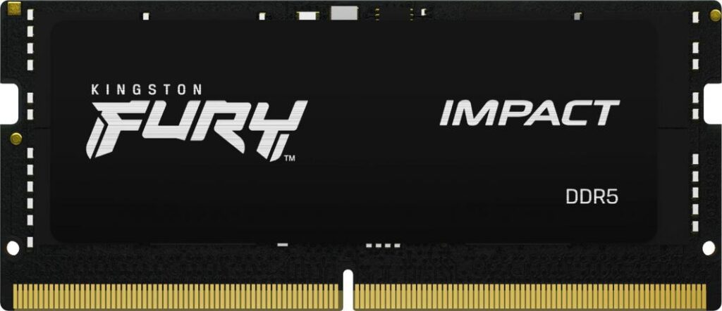 Pamięć do laptopa Kingston Fury Impact, SODIMM, DDR5, 16 GB, 4800 MHz, CL38 (KF548S38IB-16 )