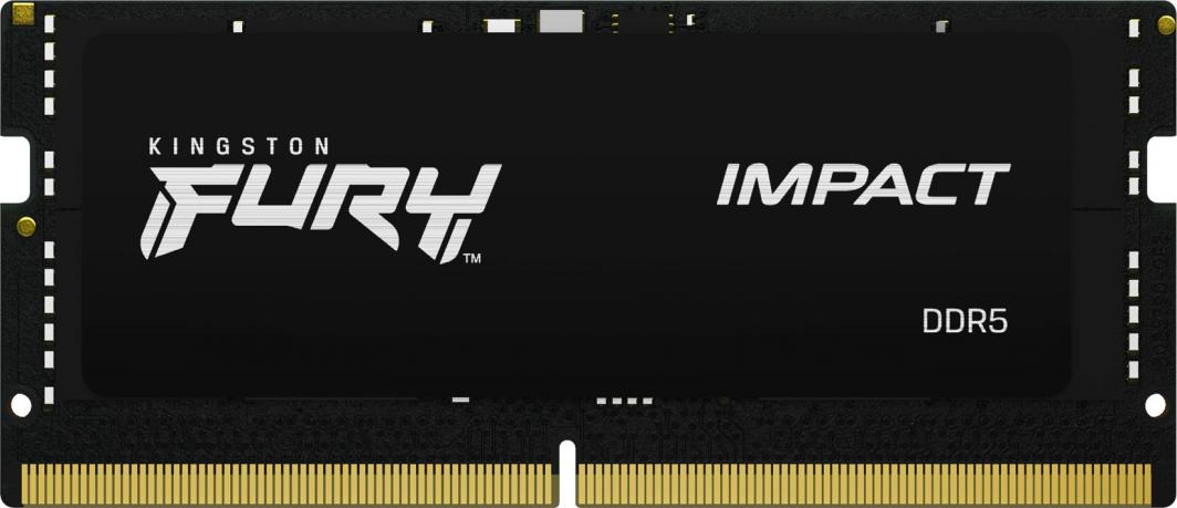 Pamięć do laptopa Kingston Fury Impact, SODIMM, DDR5, 16 GB, 4800 MHz, CL38 (KF548S38IB-16 )