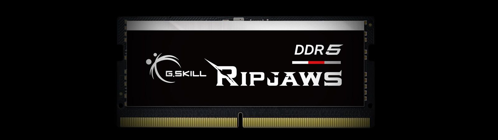 Pamięć do laptopa G.Skill Ripjaws, SODIMM, DDR5, 32 GB, 4800 MHz, CL40 (F5-4800S4039A32GX1-RS)