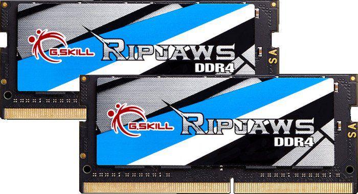 Pamięć do laptopa G.Skill Ripjaws, SODIMM, DDR4, 16 GB, 2666 MHz, CL19 (F4-2666C19D-16GRS)
