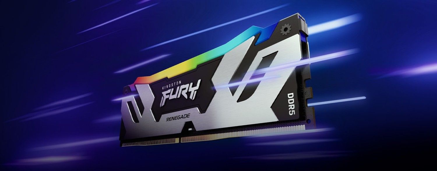 Pamięć Kingston Fury Renegade RGB, DDR5, 48 GB, 6000MHz, CL32 (KF560C32RSA-48)