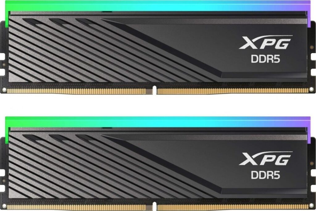 Pamięć ADATA XPG Lancer Blade RGB, DDR5, 32 GB, 6000MHz, CL30 (AX5U6000C3016G-DTLABRBK)