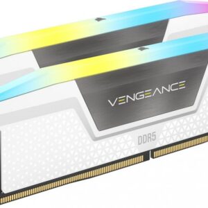 Pamięć Corsair Vengeance RGB, DDR5, 32 GB, 5600MHz, CL40 (CMH32GX5M2B5600C40W)