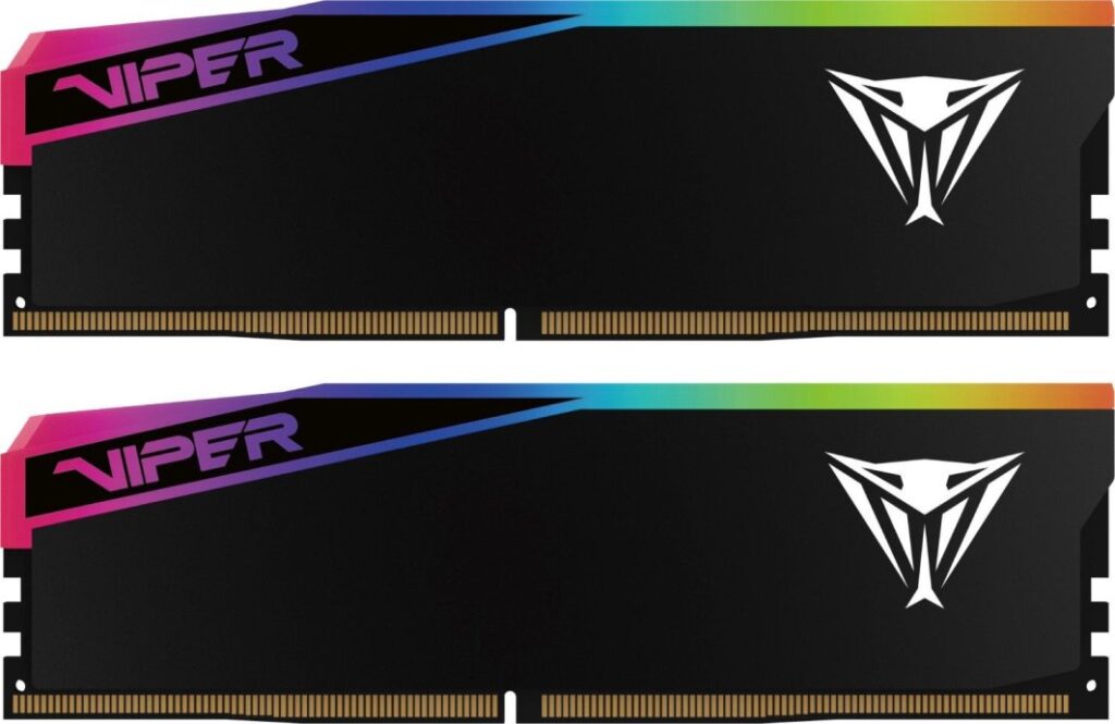 Pamięć Patriot Viper Elite 5 RGB Ultra, DDR5, 96 GB, 6400MHz, CL32 (VEUR596G6432K)