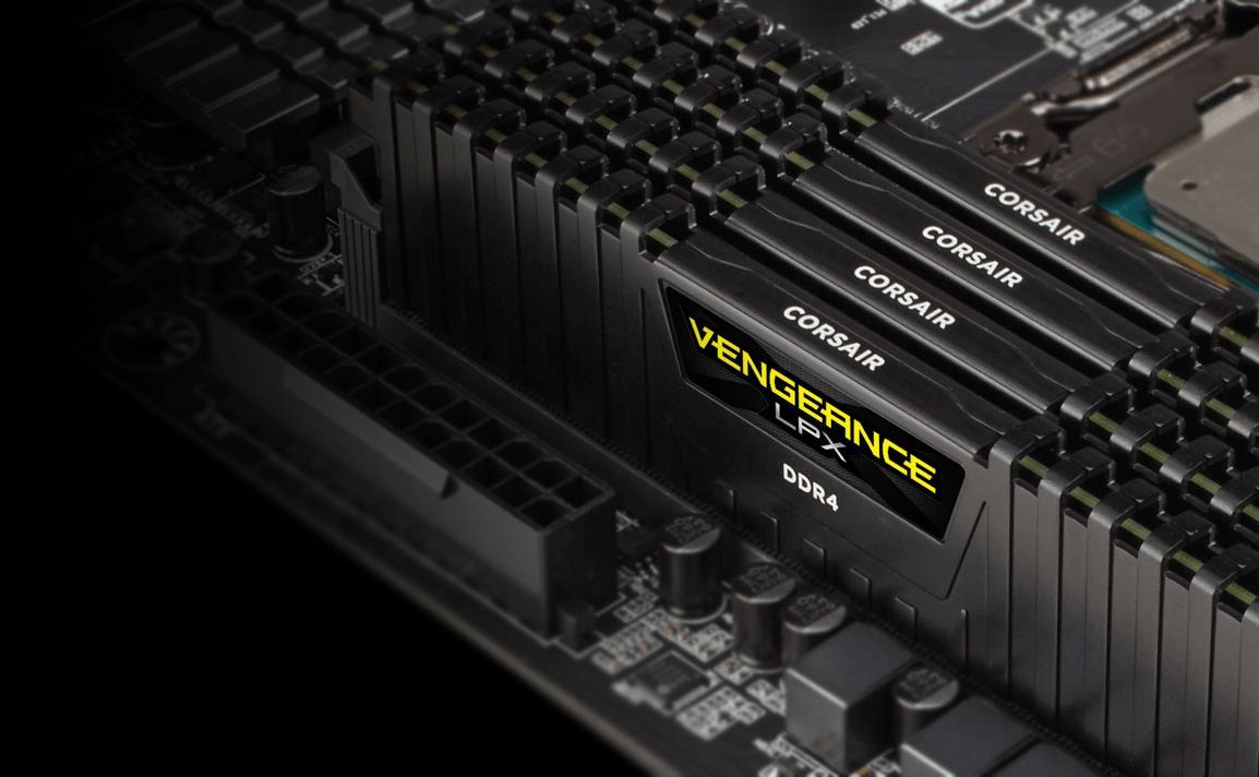 Pamięć Corsair Vengeance LPX, DDR4, 16 GB, 3200MHz, CL16 (CMK16GX4M1E3200C16)