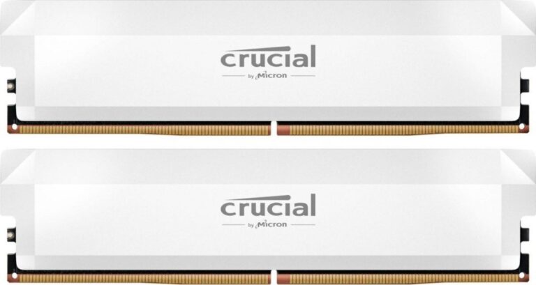 Pamięć Crucial Pro Overclocking, DDR5, 32 GB, 6400MHz, CL38 (CP2K16G64C38U5W)