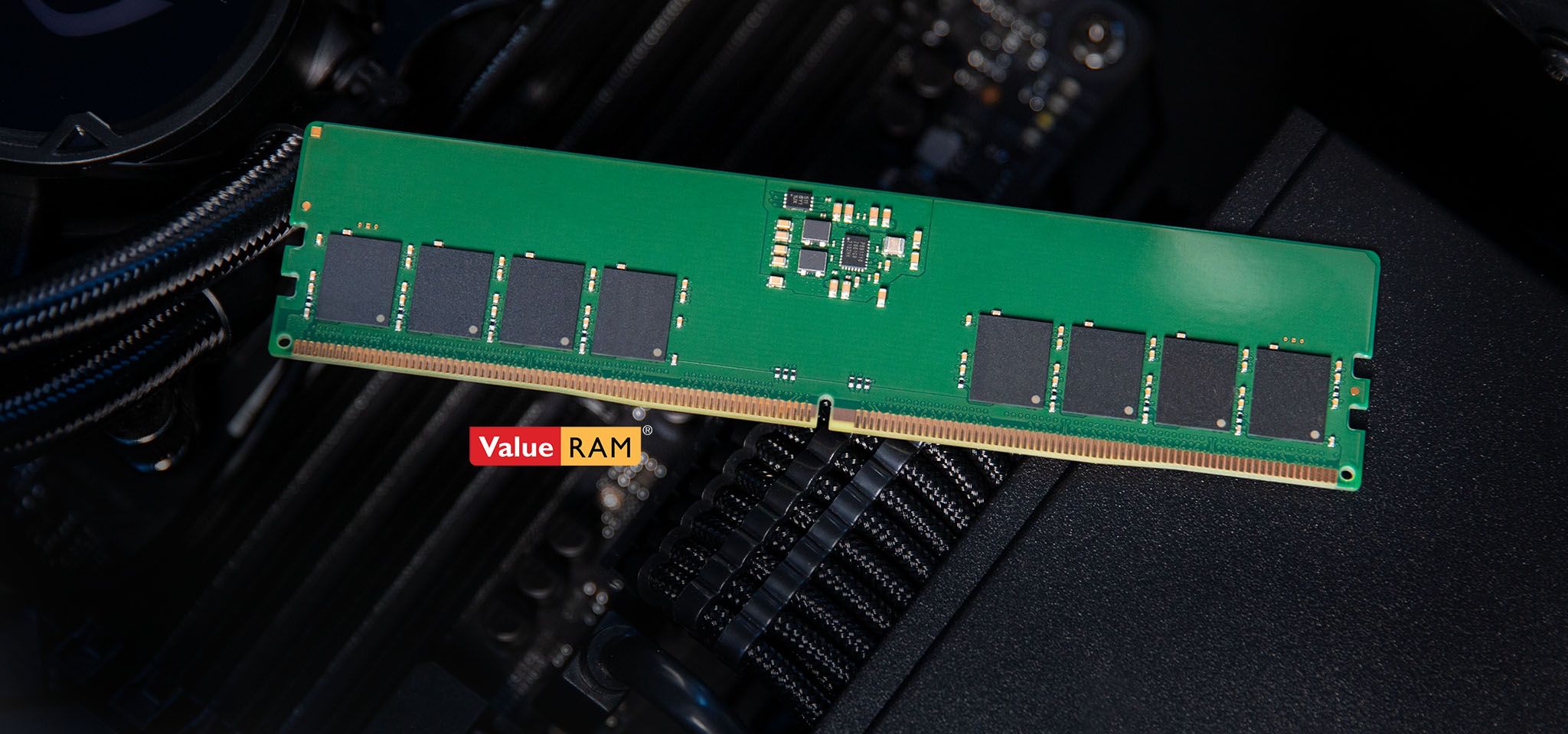 Pamięć Kingston ValueRAM, DDR5, 48 GB, 5600MHz, CL46 (KVR56U46BD8-48)