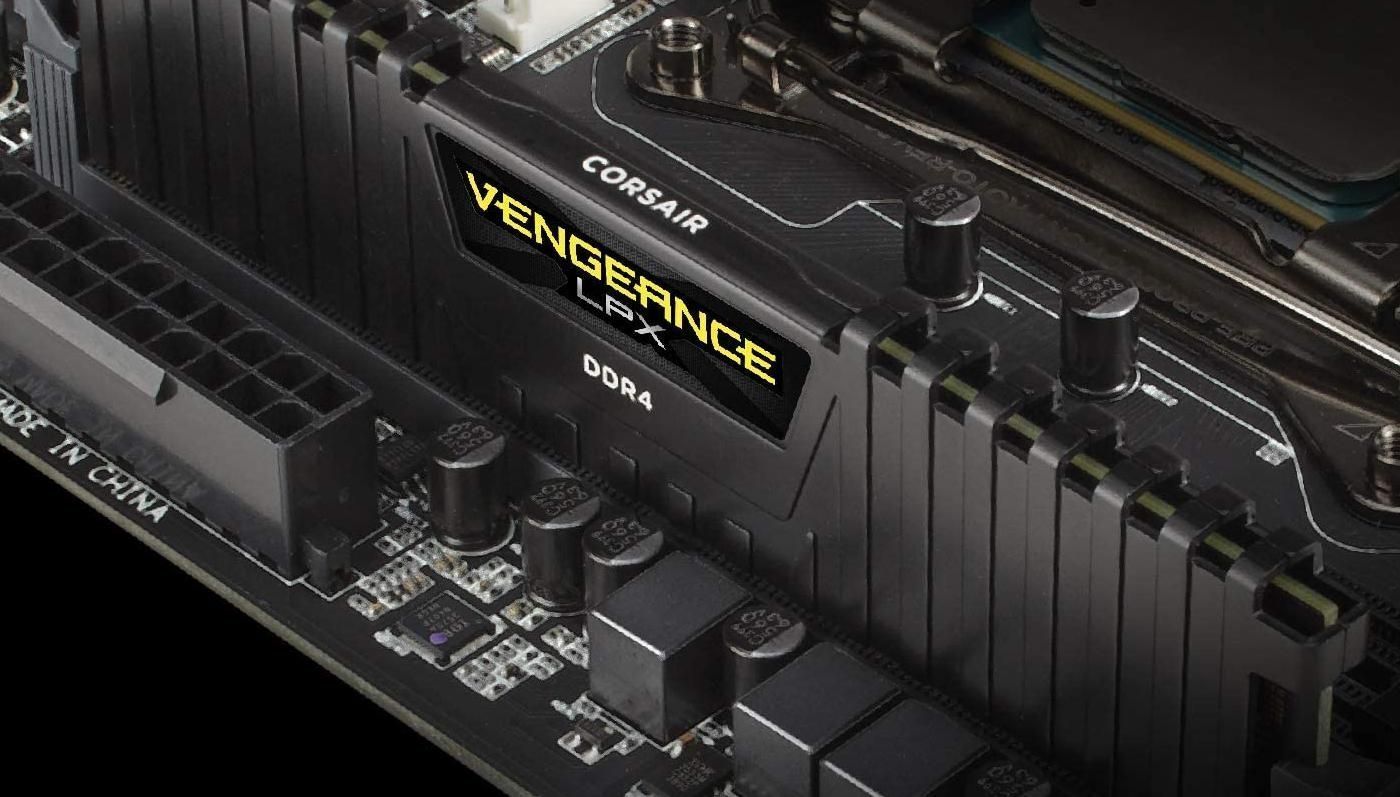 Pamięć Corsair Vengeance LPX, DDR4, 32 GB, 3200MHz, CL16 (CMK32GX4M2E3200C16W)