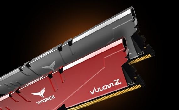 Pamięć TeamGroup T-Force Vulcan Z, DDR4, 16 GB, 3600MHz, CL18 (TLZGD416G3600HC18JDC01)