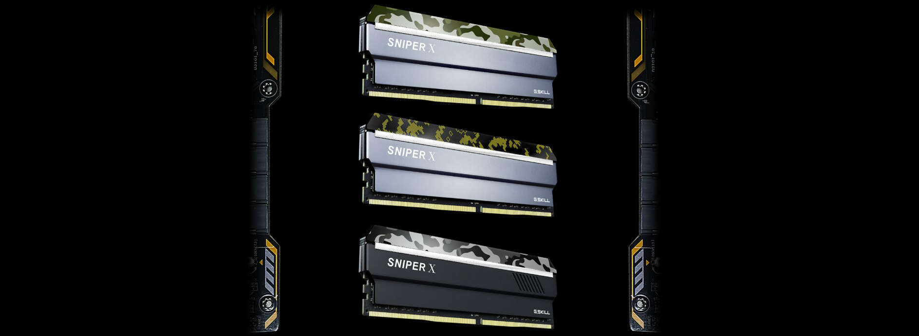 Pamięć G.Skill Sniper X, DDR4, 32 GB, 3200MHz, CL16 (F4-3200C16D-32GSXWB)