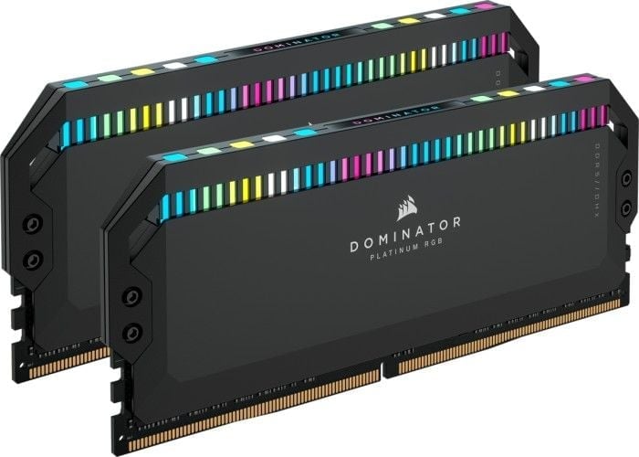 Pamięć Corsair Dominator Platinum RGB, DDR5, 64 GB, 6600MHz, CL32 (CMT64GX5M2B6600C32)