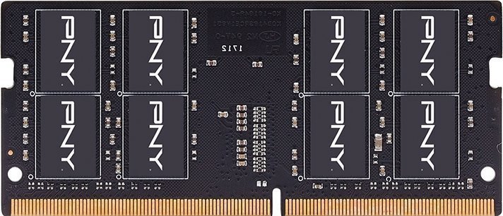 Pamięć do laptopa PNY Performance, SODIMM, DDR4, 32 GB, 3200 MHz, CL22 (MN32GSD43200-BLK)