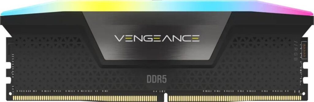 Pamięć Corsair Vengeance RGB, DDR5, 8 GB, 5200MHz, CL40 (CMH8GX5M1B5200C40)