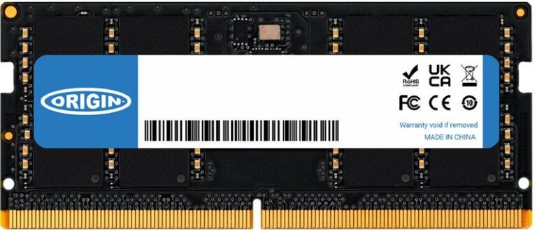 Pamięć do laptopa ORIGIN STORAGE OM32G55600SO1RX8NE11 32GB 5600MHz