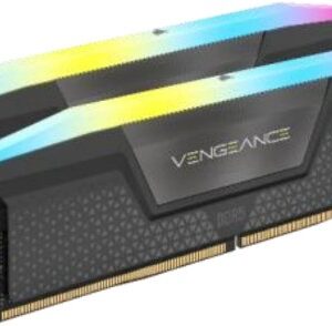 Pamięć Corsair Vengeance RGB, DDR5, 64 GB, 6000MHz, CL40 (CMH64GX5M2D6000Z40)